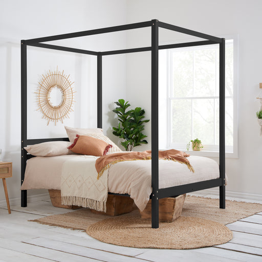 Birlea Mercia Four Poster King Bed Black
