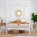 Birlea Mercia Four Poster Double Bed White