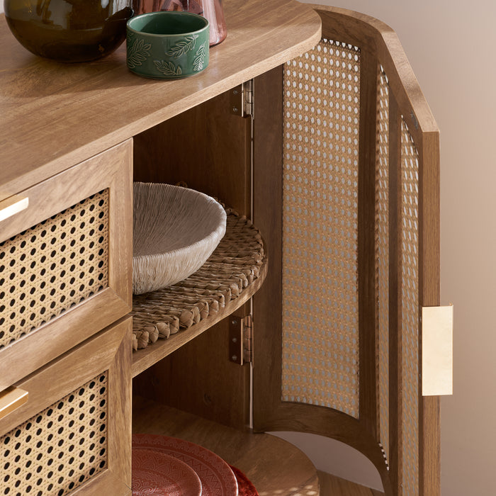 Birlea Noah 2 Door 3 Drawer Sideboard