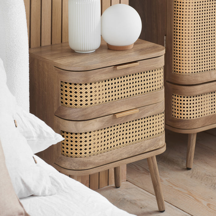 Birlea Noah 2 Drawer Bedside