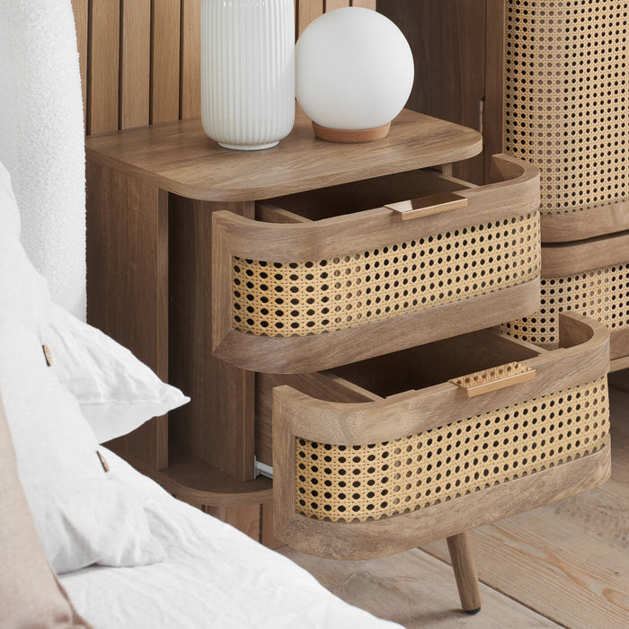 Birlea Noah 2 Drawer Bedside
