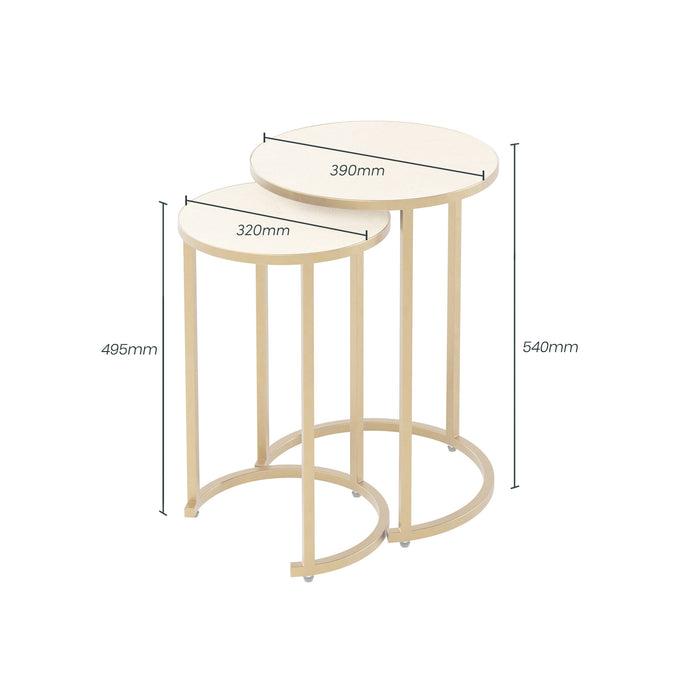 Hampton Nest Table | 2 piece