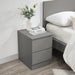 Birlea Oslo 2 Drawer Bedside Grey