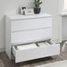 Birlea Oslo 3 Drawer Chest White