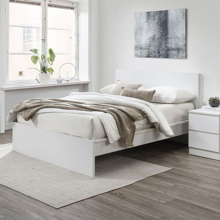 Birlea Oslo 2 Drawer Bedside White