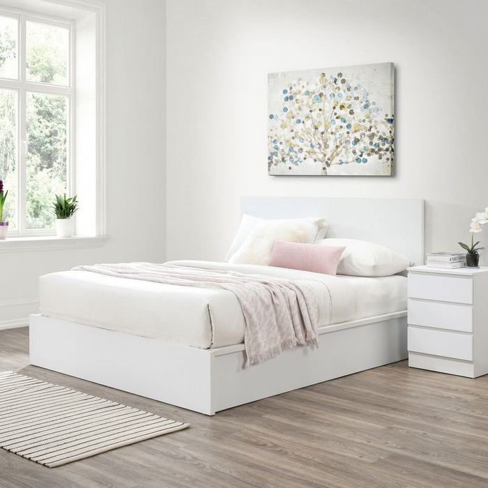 Birlea Oslo 3 Drawer Bedside White