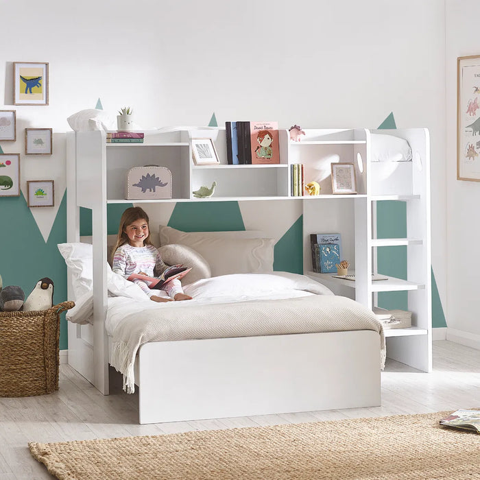 OWEN BUNK BED - WHITE