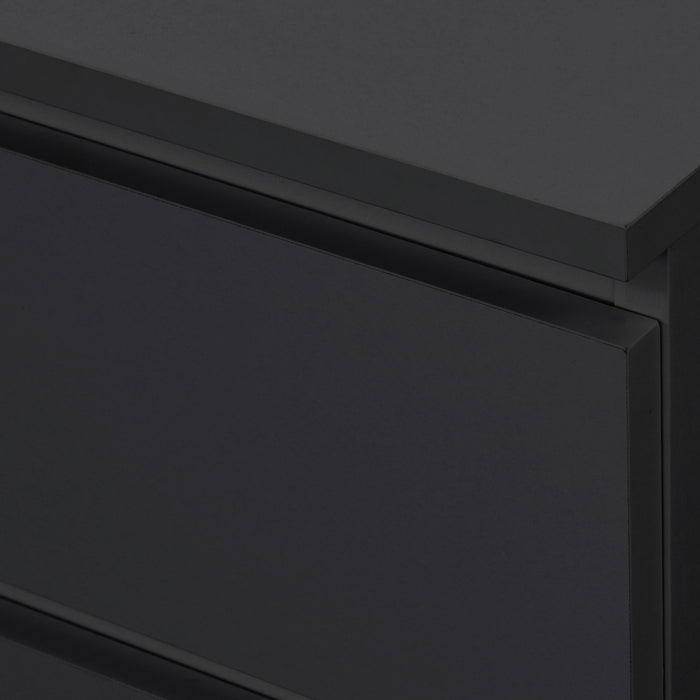 Birlea Oslo 4 Drawer Chest Black