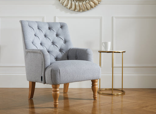 Birlea Padstow Chair Grey