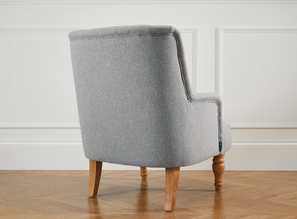 Birlea Padstow Chair Grey