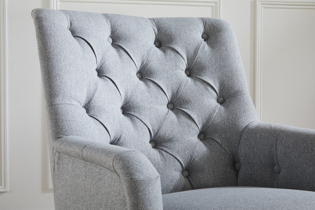 Birlea Padstow Chair Grey