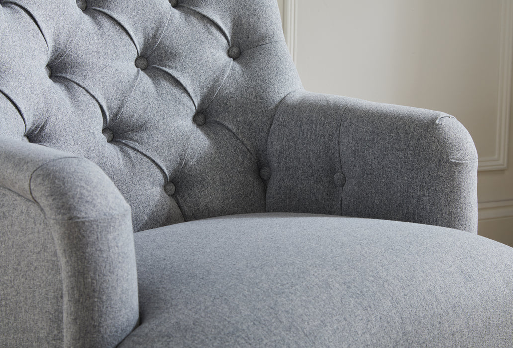 Birlea Padstow Chair Grey