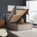 Birlea Phoenix Single Ottoman Bed Pearl Grey