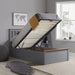 Birlea Phoenix Single Ottoman Bed Stone Grey