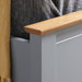 Birlea Phoenix Single Ottoman Bed Stone Grey