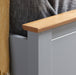 Birlea Phoenix King Ottoman Bed Stone Grey