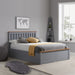 Birlea Phoenix King Ottoman Bed Stone Grey