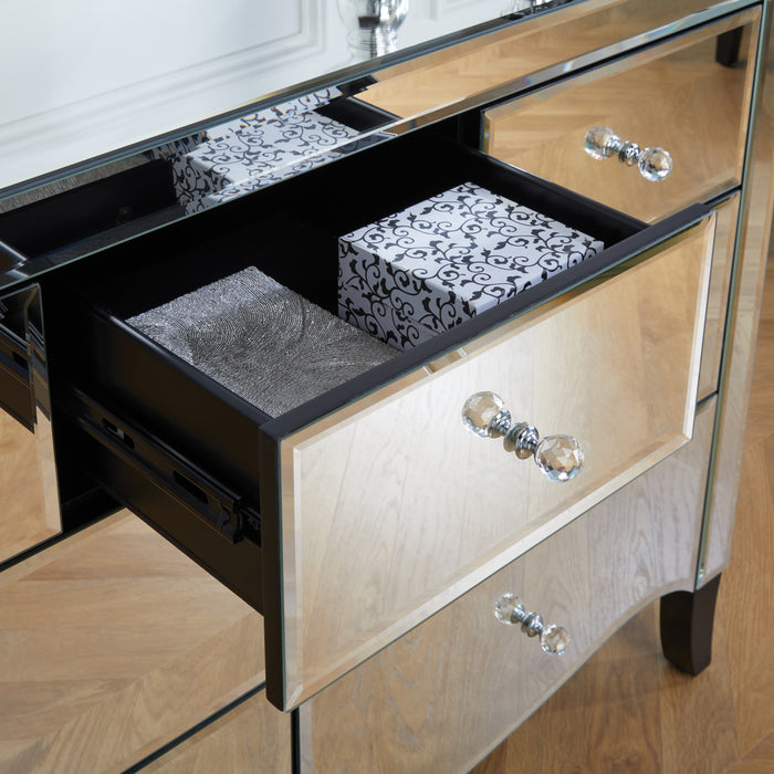 Birlea Palermo 4 Drawer Dressing Table
