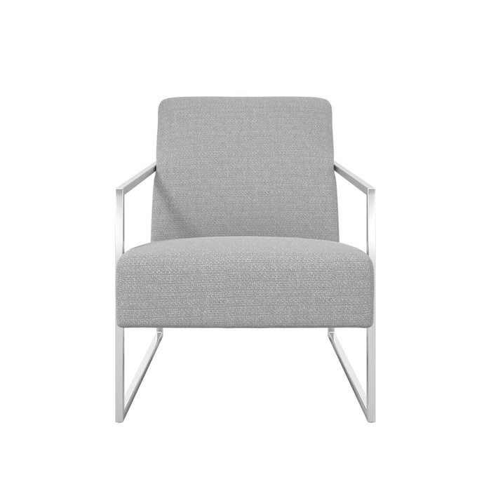 Ritz Dove Grey and Silver Chair