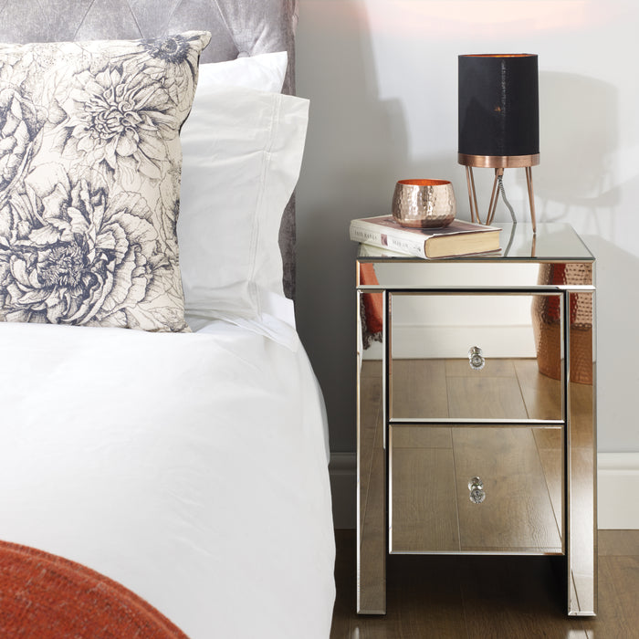 Birlea Seville 2 Drawer Bedside