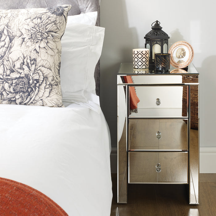 Birlea Seville 3 Drawer Bedside