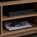 Birlea Shard TV Unit Walnut & Black