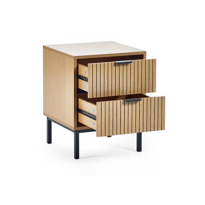 SIA 2 DRAWER BEDSIDE