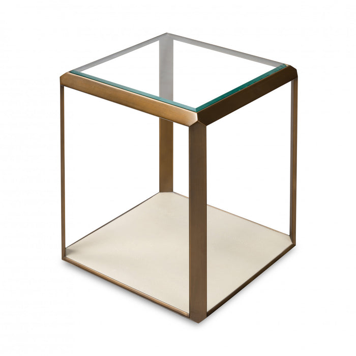 Elmley End Table Ivory
