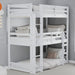 Birlea Tressa Triple Bunk Bed White