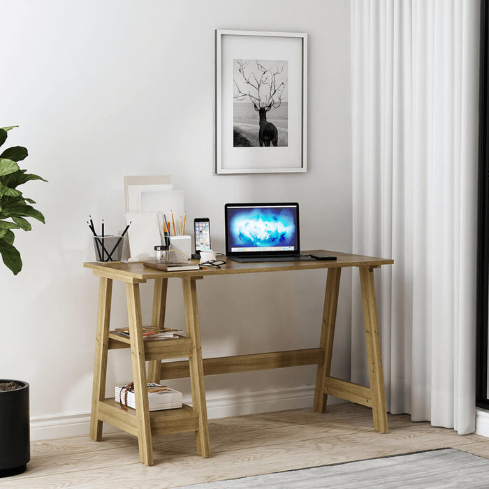 Tiva Workstation Oak