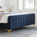 Birlea Double Unbranded Bed Midnight Blue
