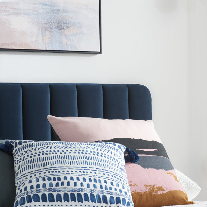 Birlea Double Unbranded Bed Midnight Blue