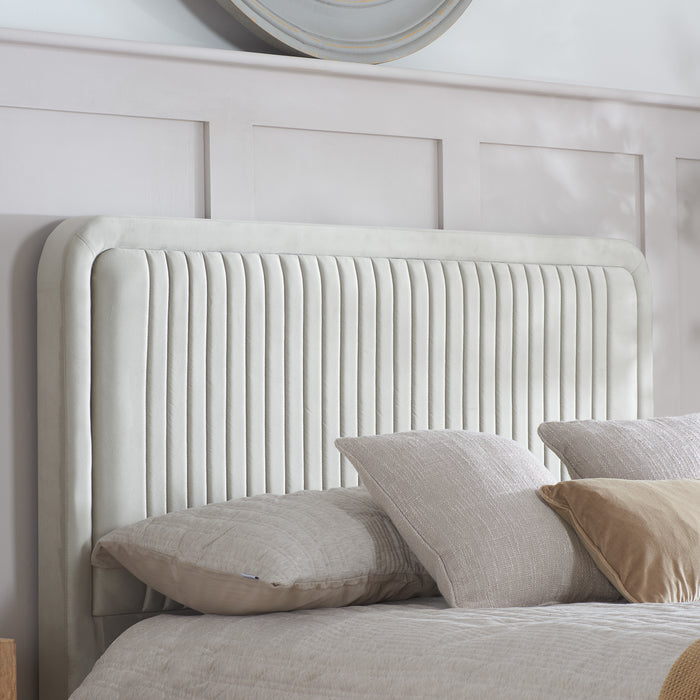 Birlea Double Unbranded Bed Warm Stone