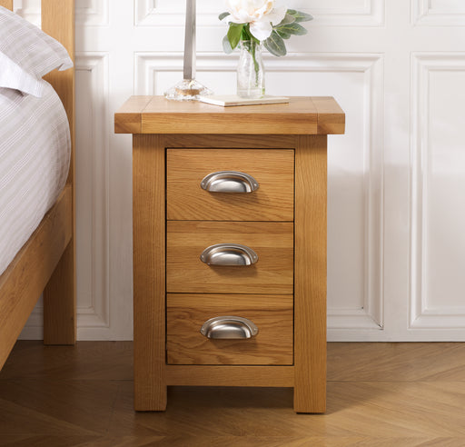 Birlea Woburn Small 3 Drawer Bedside