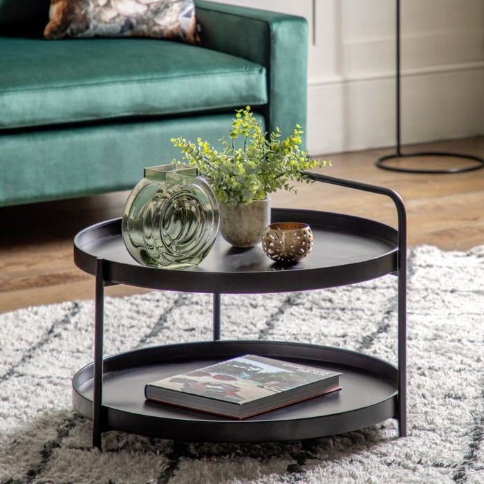 Sennen Gold Round 65cm Coffee Table