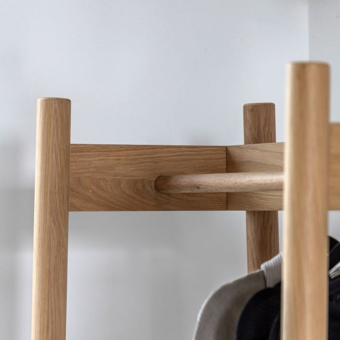 Hatfield Open Wardrobe Natural