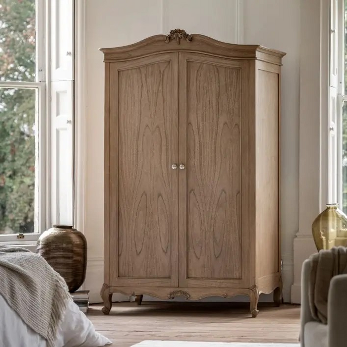 Chic Weathered 2 Door Wardrobe