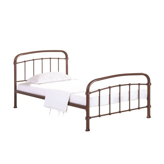 Halston Copper Single Bed