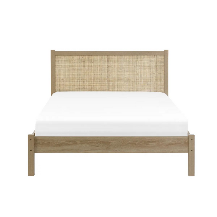 PADSTOW OTTOMAN 150CM KING BED - OAK