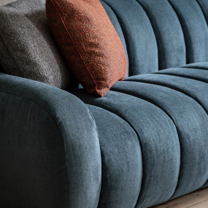 Coste Fabric 3 Seater Sofa