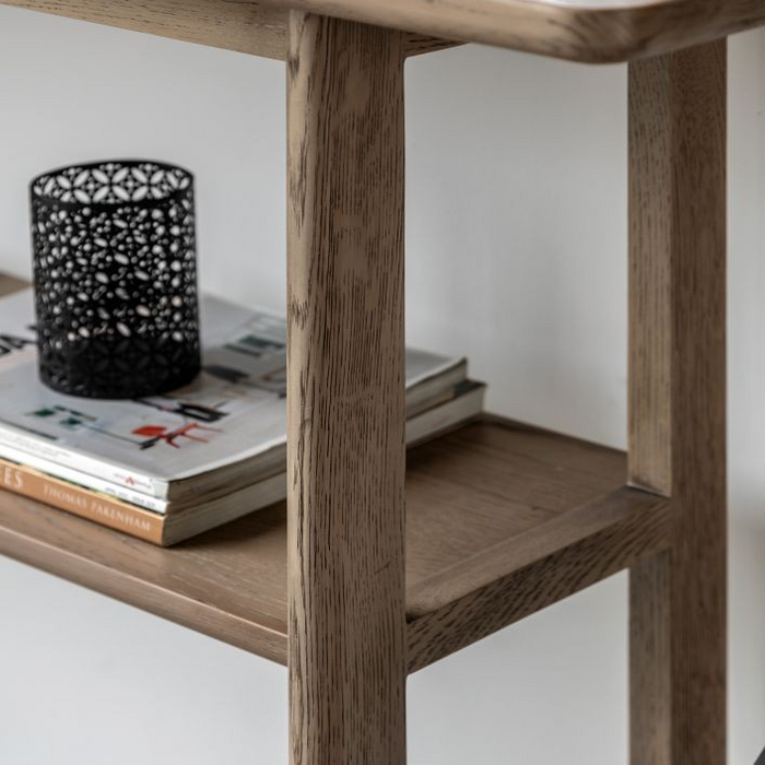 Craft Console Table - Comes in Natural and Smoked Options