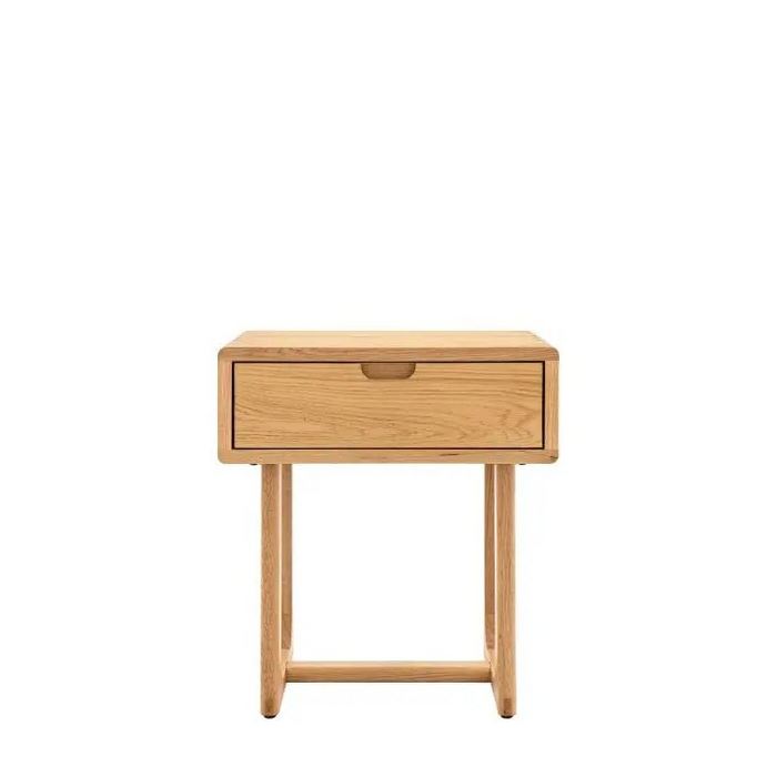 Craft 1 Drawer Bedside Natural