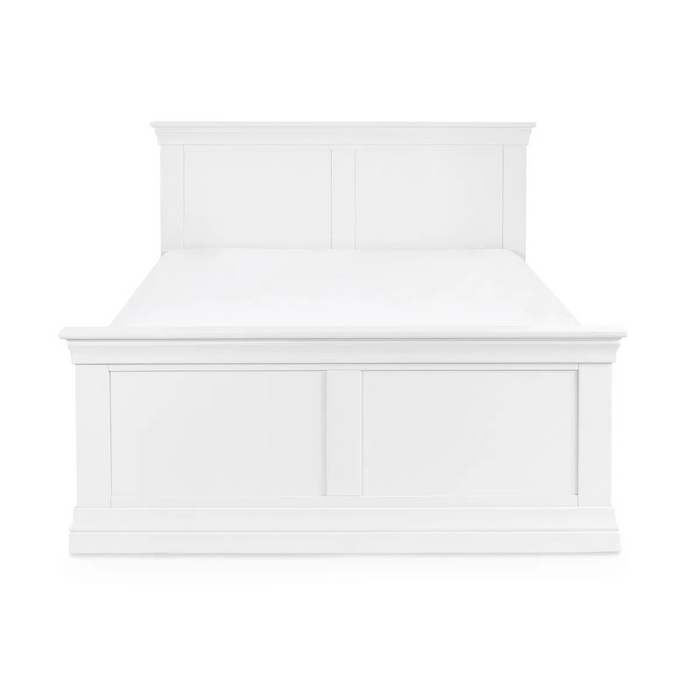 CLERMONT 135CM DOUBLE BED - LIGHT GREY