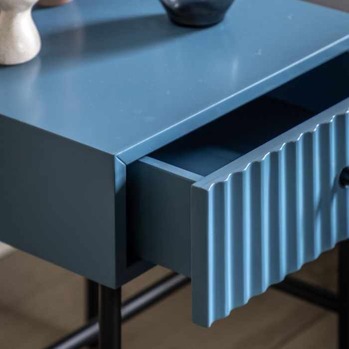 Buckhurst 1 Drawer Bedside Cabinet - Comes in White, Grey and Blue Options