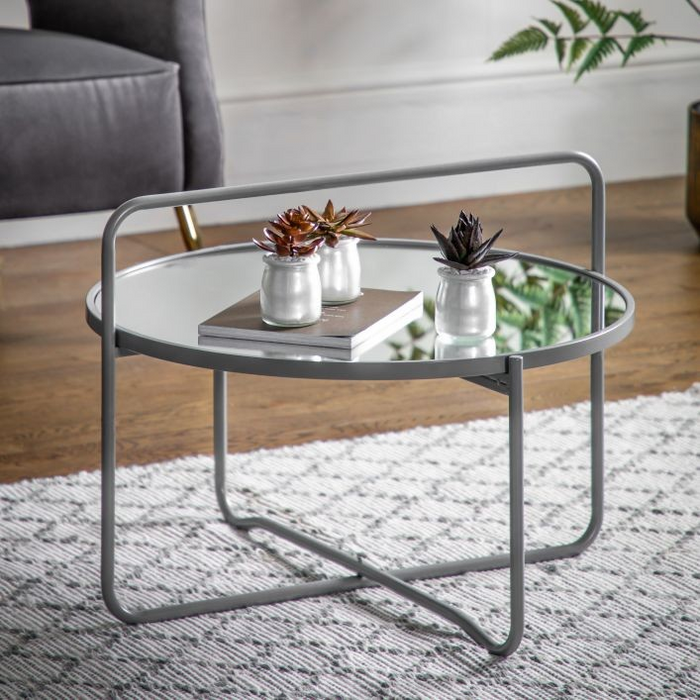 Fawley White Round Coffee Table