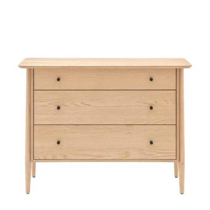 Hatfield 3 Drawer Chest Natural