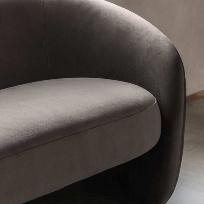 Curvo Fabric 2 Seater Sofa