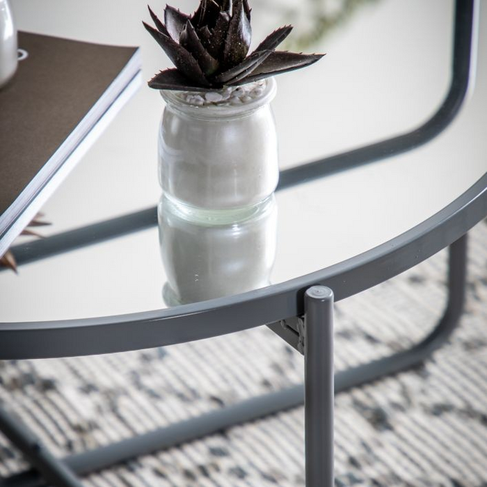 Fawley White Round Coffee Table
